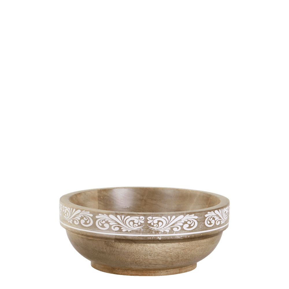 Skål med utskjæring 20 cm Ø fra Chic Antique