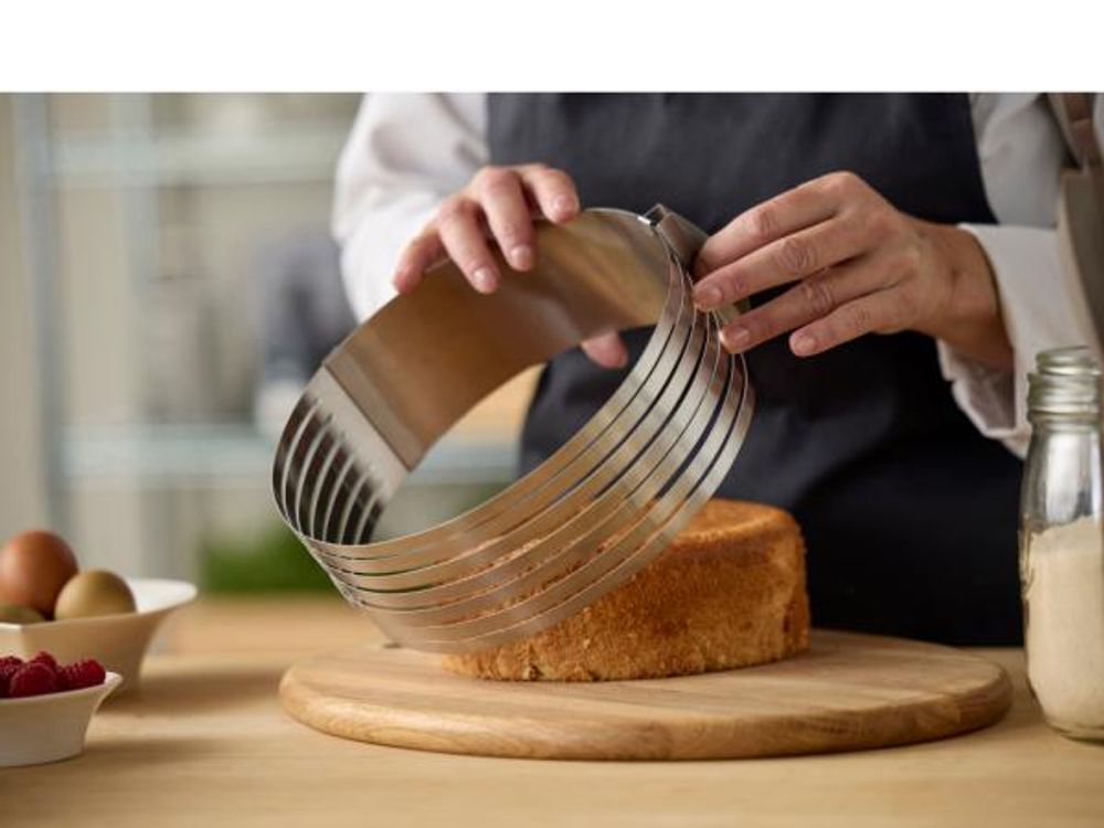 Genial kakedeler med diameter 24-30 x 8 cm Stål