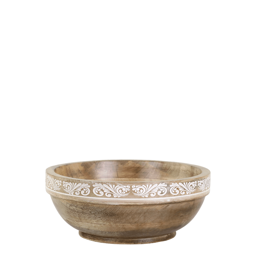 Skål med utskjæring 25 cm Ø fra Chic Antique